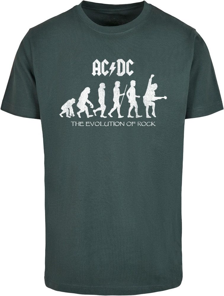 Merchcode T-Shirt ACDC Evolution Of Rock T-Shirt günstig online kaufen