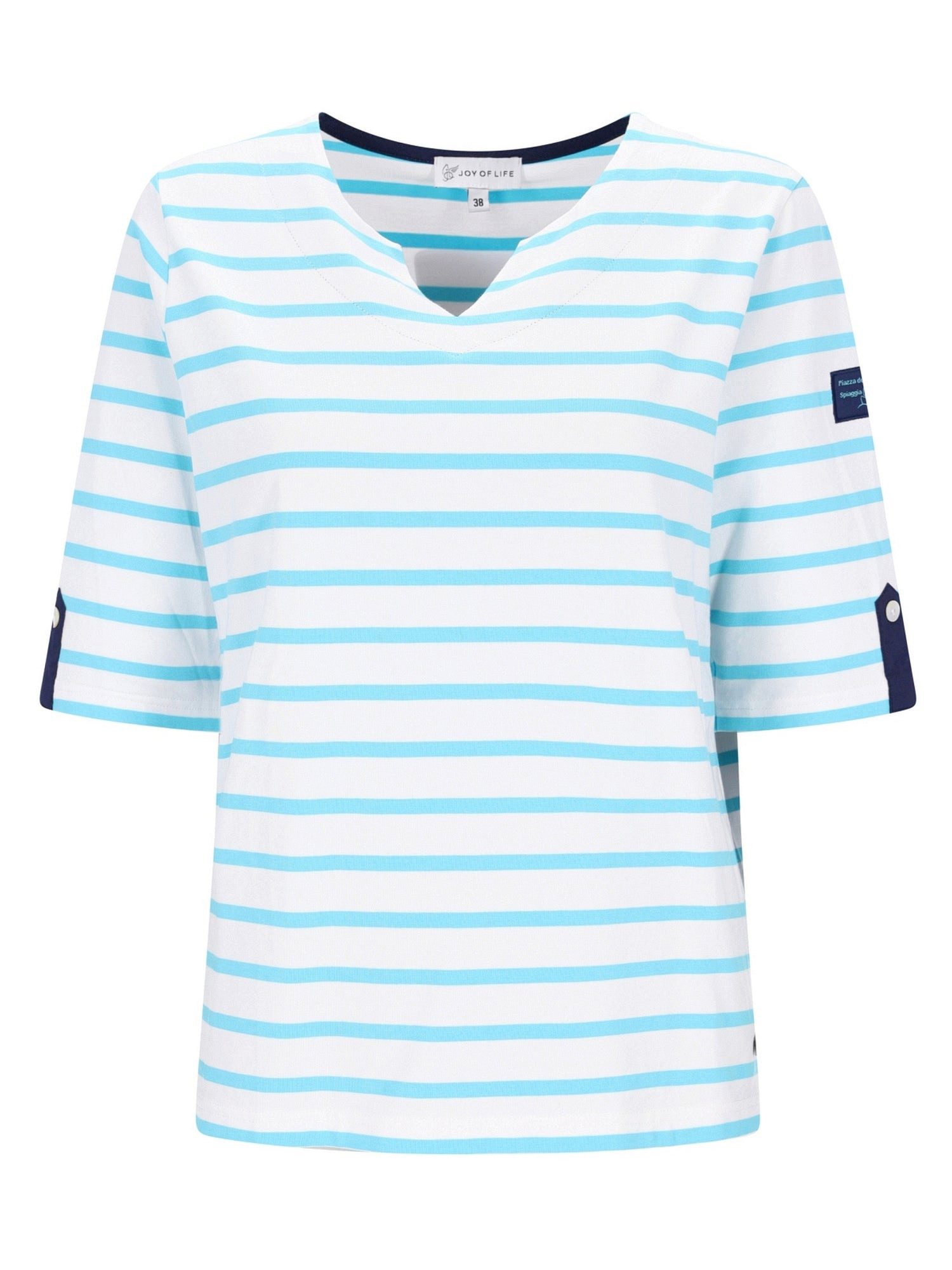 Hajo T-Shirt Shirt Streifen-Dessin