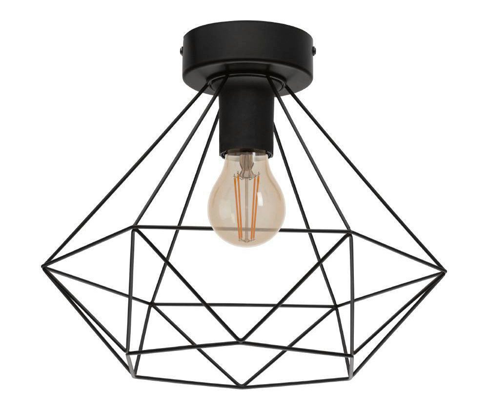 EGLO Deckenleuchte TARBES, ohne Leuchtmittel, Wohnzimmerlampe, Esszimmer, F günstig online kaufen