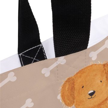 Mr. & Mrs. Panda Shopper Hund Flauschig - Hundeglück - Geschenk, Hundemotiv, Haustier, Beutel, (1-tlg), Modisches Design