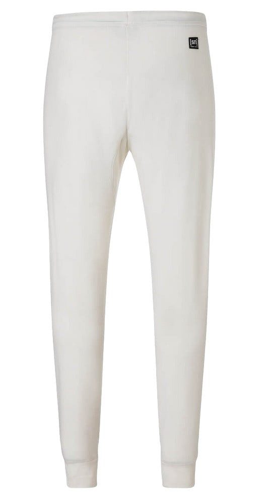SUPER.NATURAL Sweatpants Freizeithose Everyday (Merino-Mix) lang weiss Herren