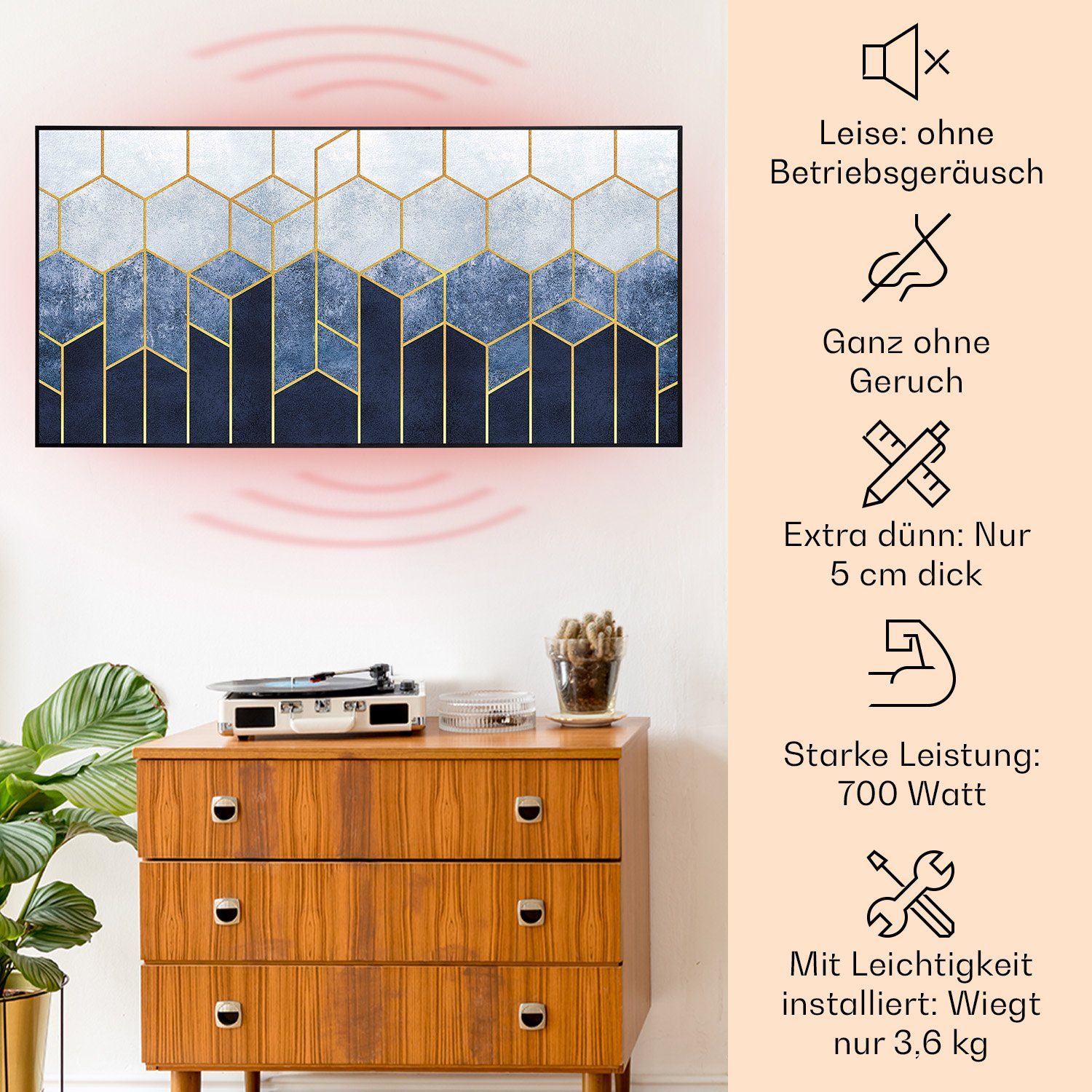 Klarstein Heizkörper Wonderwall Air Art Smart günstig online kaufen