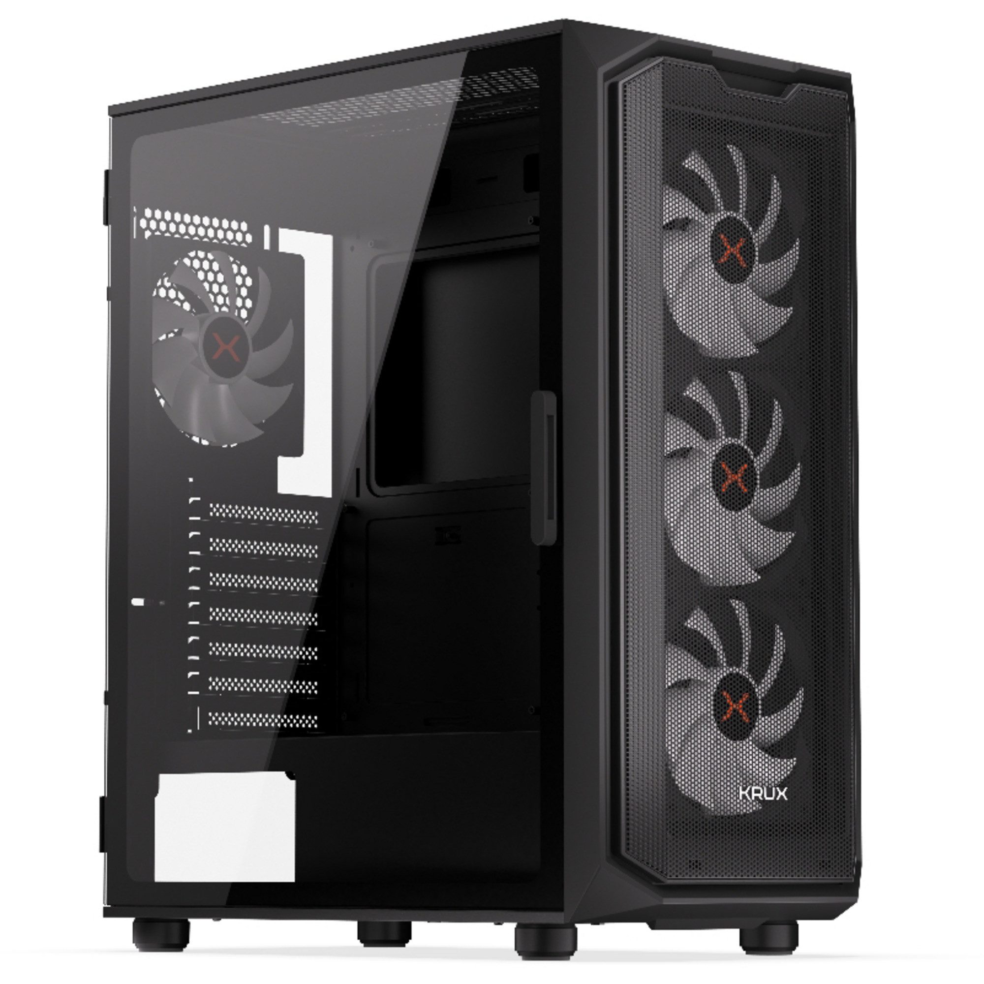 Krux PC-Gehäuse Krux Krux Orona, Tower-Gehäuse, (Tempered Glass)