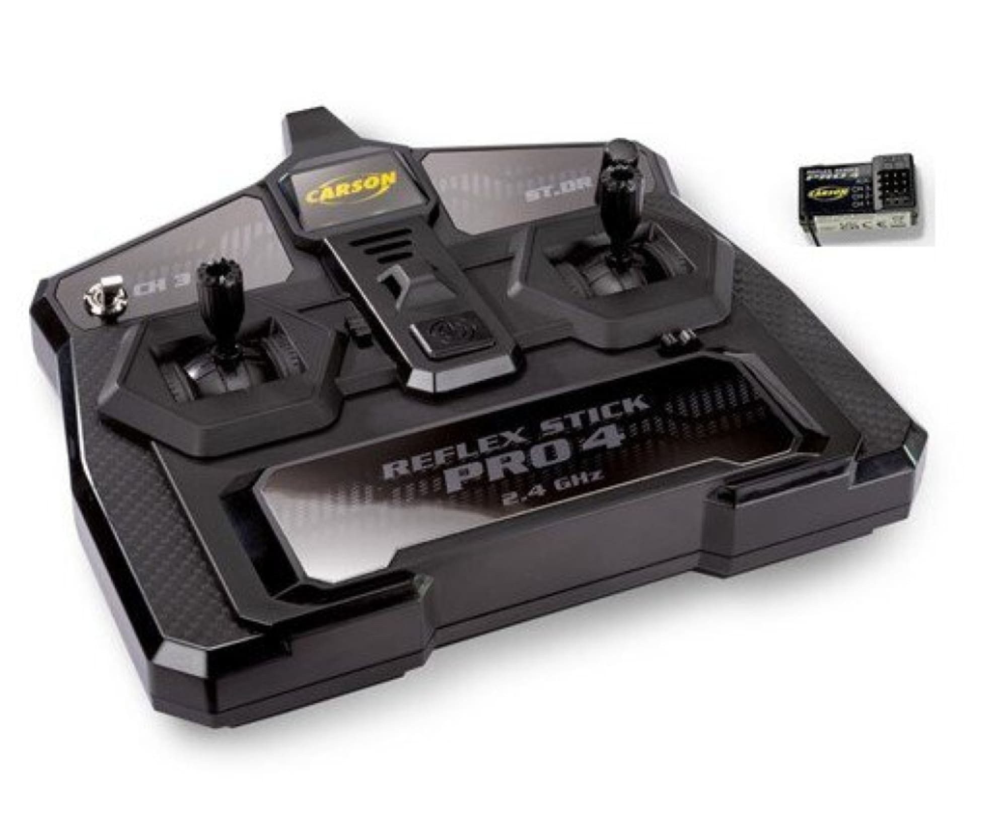 CARSON Carson RC Fernsteurerung 3 Kanal Reflex Stick Pro 4 2,4 GHz RC-Fernsteuerung