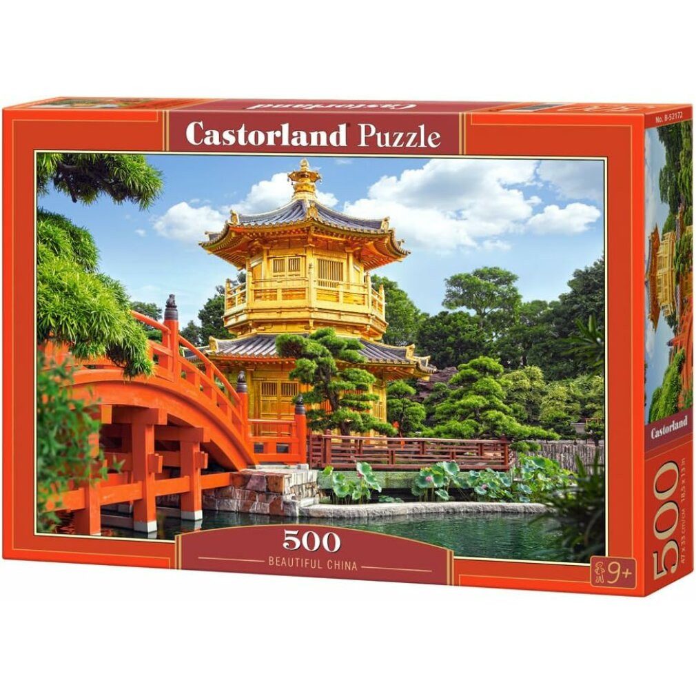 Castorland Puzzle Puzzle Wunderschönes China 500 Teile, Puzzleteile