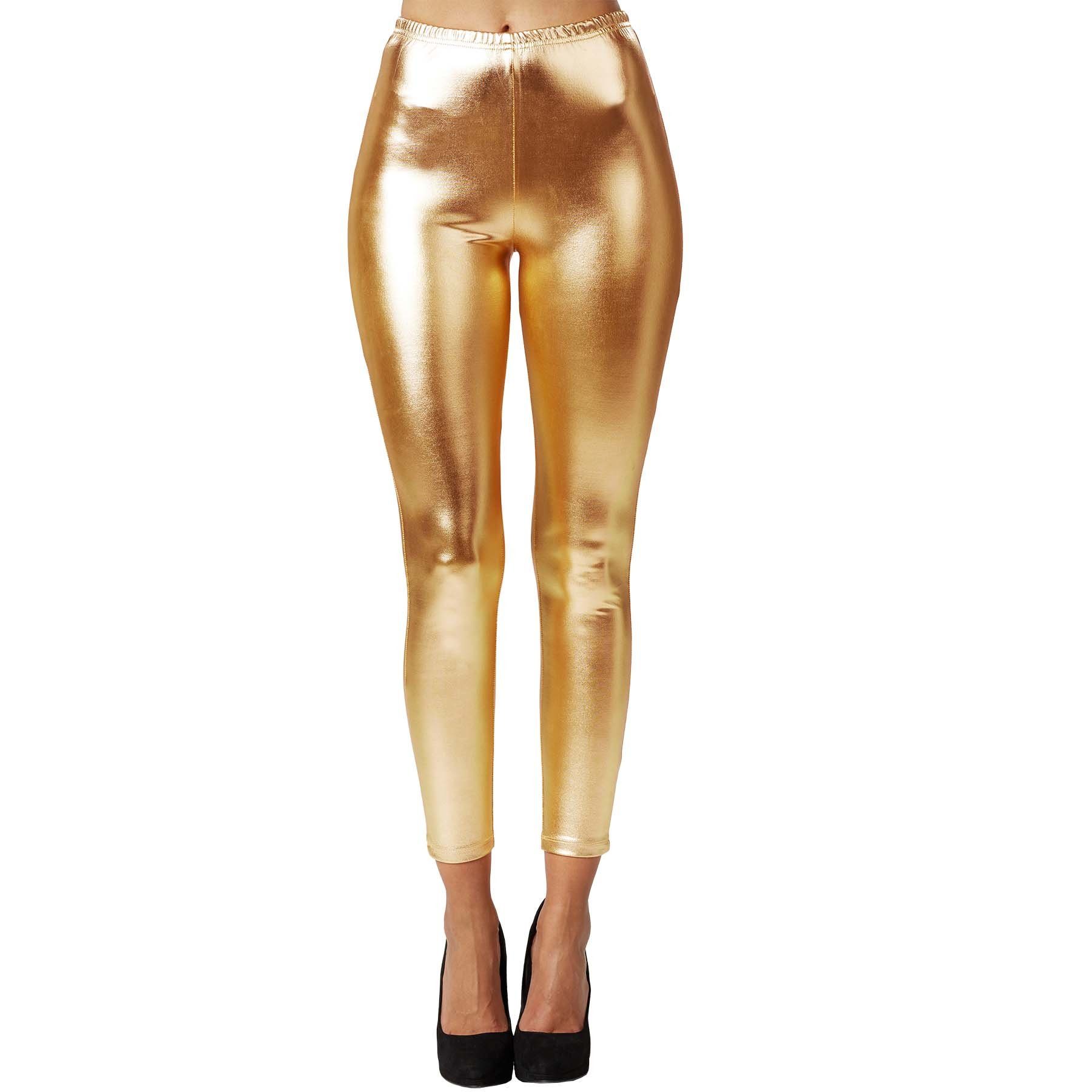 dressforfun Leggings gold Metallic-Leggings