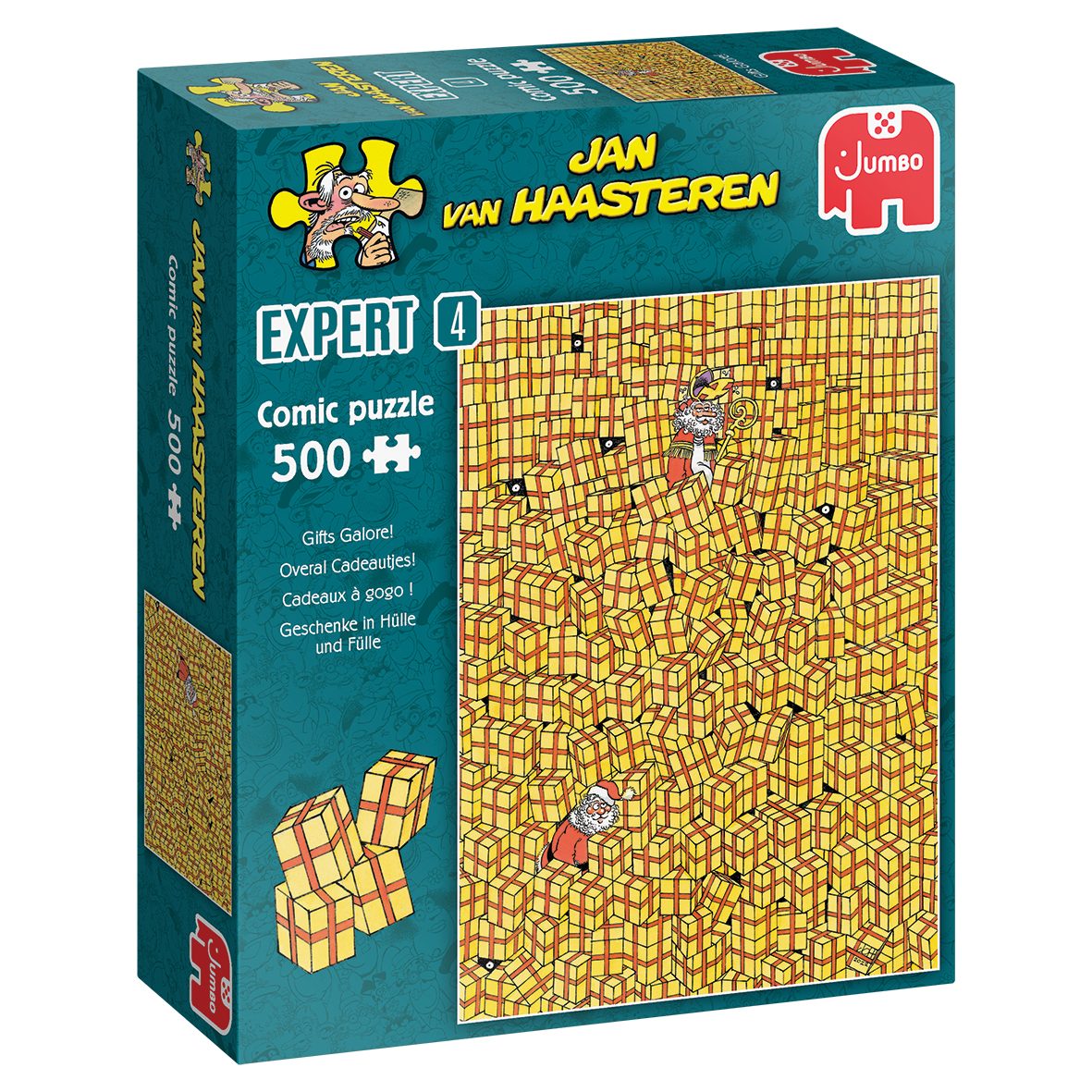Puzzle Jan van Haasteren Geschenke in Hülle und Fülle Expert 4 Puzzle