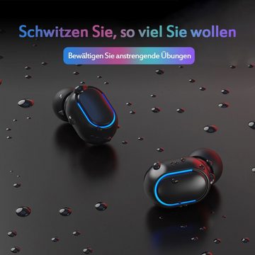 Bothergu In-Ear-Kopfhörer (LED Ladestandsanzeige, Bluetooth)