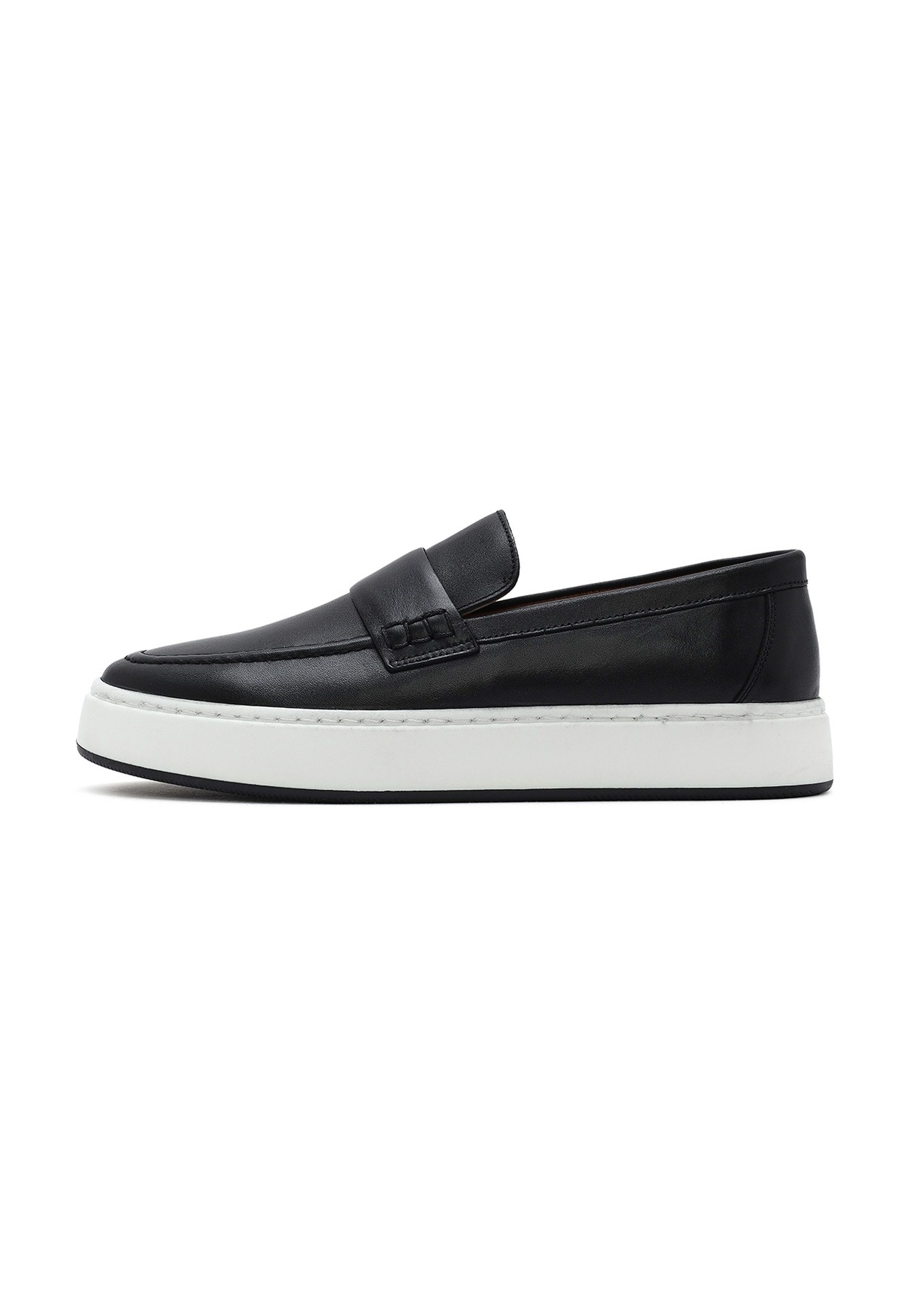 Lässige Loafer aus Leder Loafer