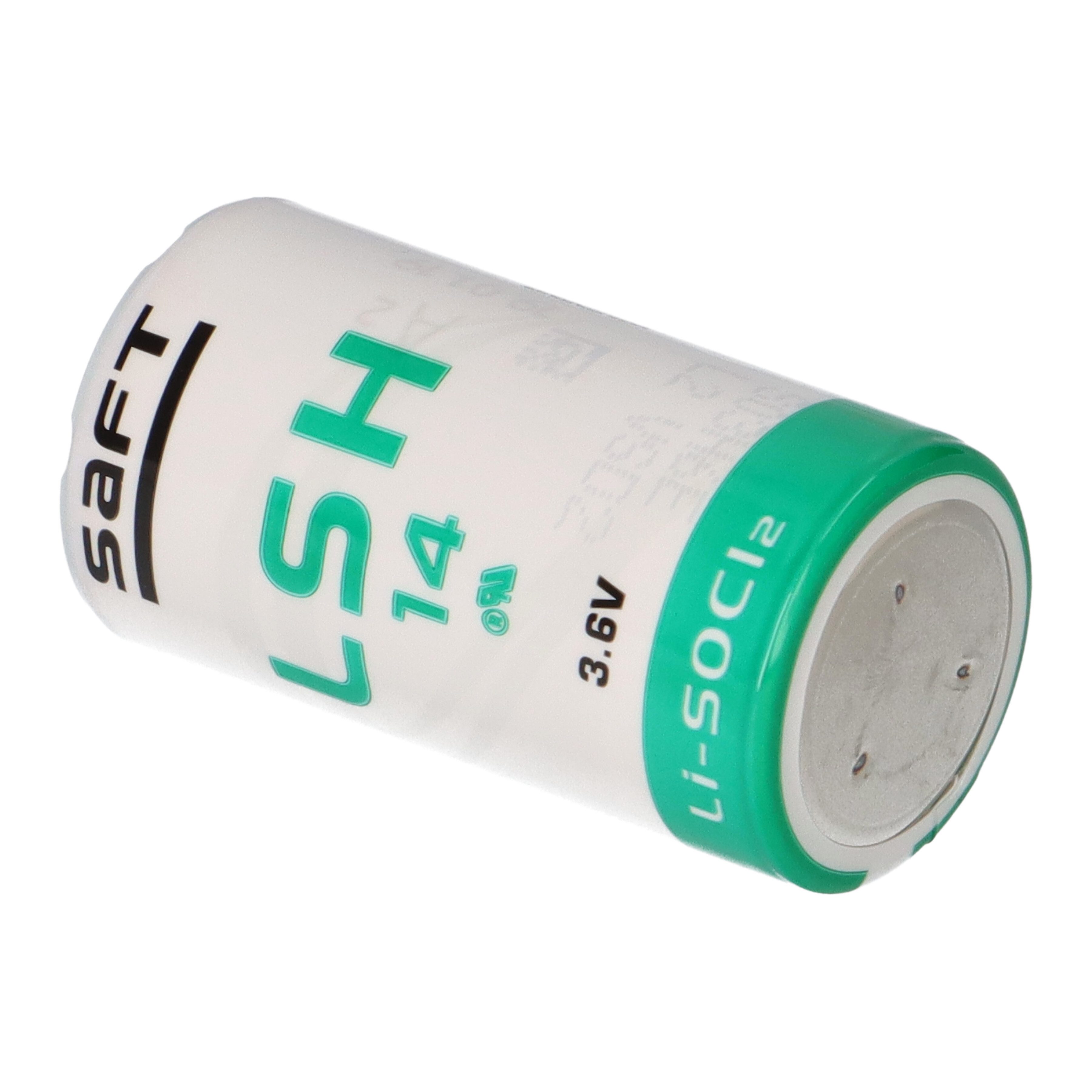 Saft SAFT LSH14 – C/Baby Lithium 3,6 V, 5800 mAh (Li-SOCl) Batterie