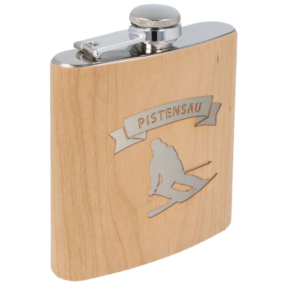 Spruchreif® Flachmann Flachmann aus Edelstahl mit Gravur· perfekte Geschenkidee für Wanderer