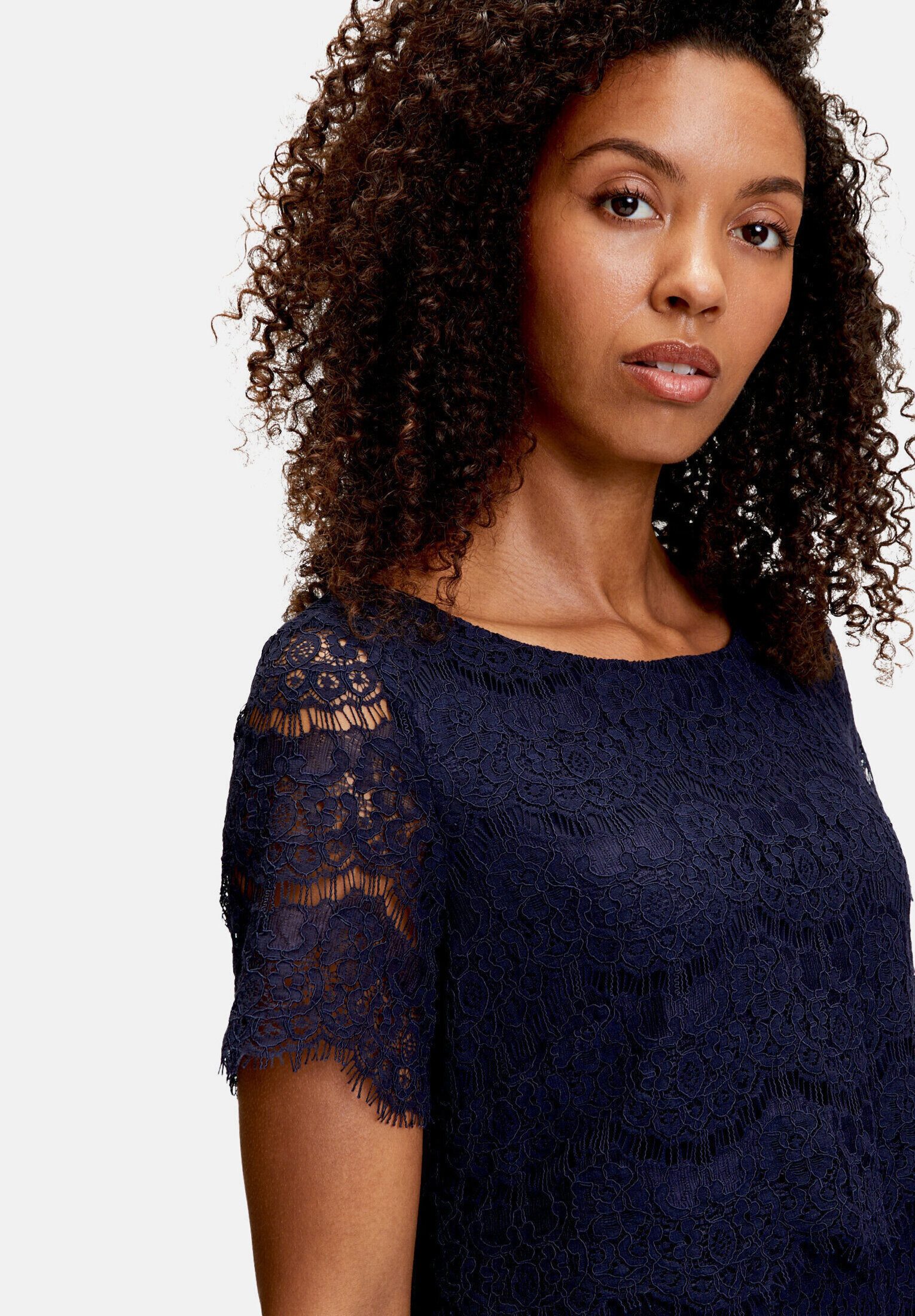Vera Mont Spitzenkleid Damen kurzarm Spitze