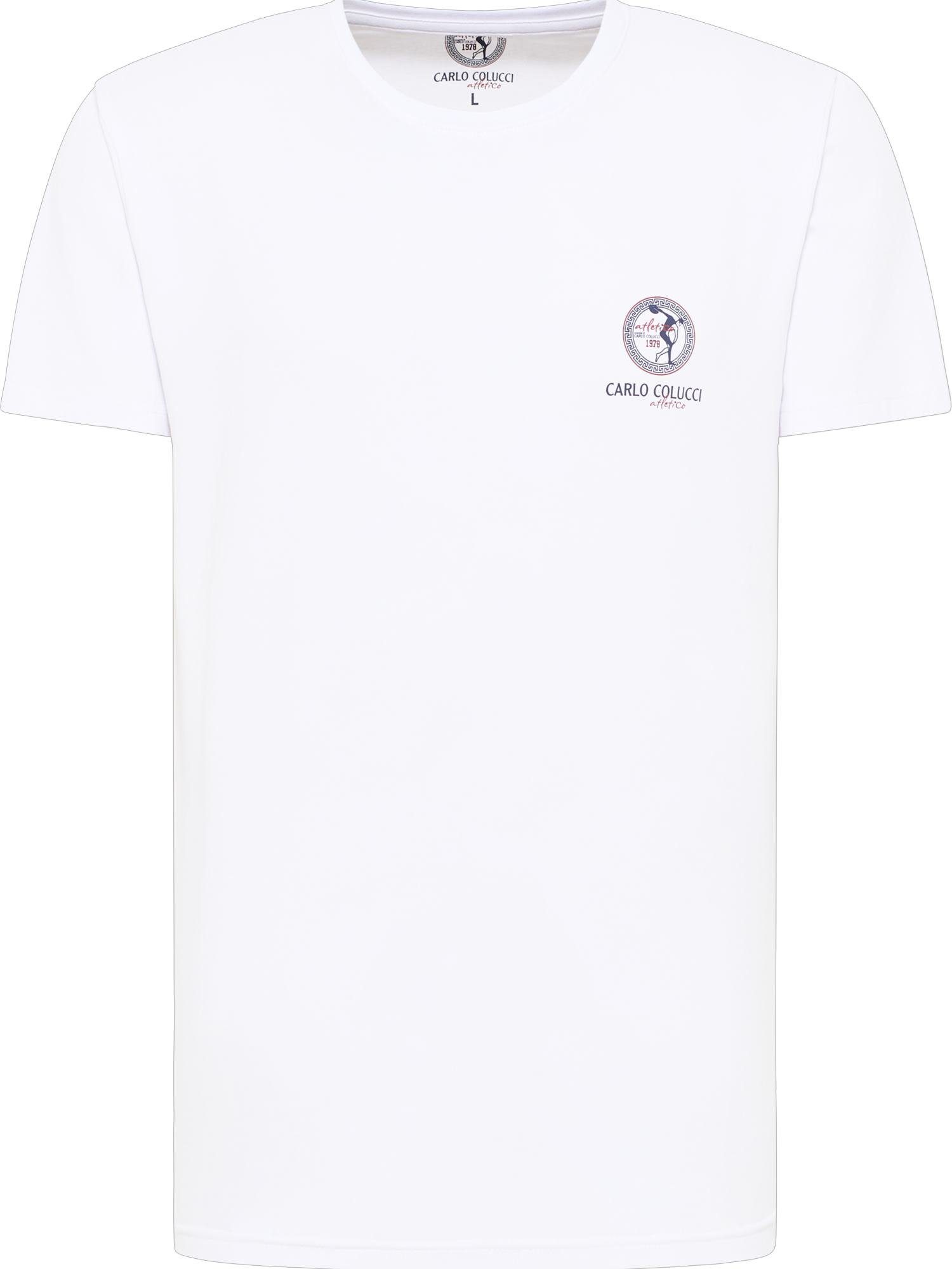 Petris T-Shirt CARLO COLUCCI De Weiß
