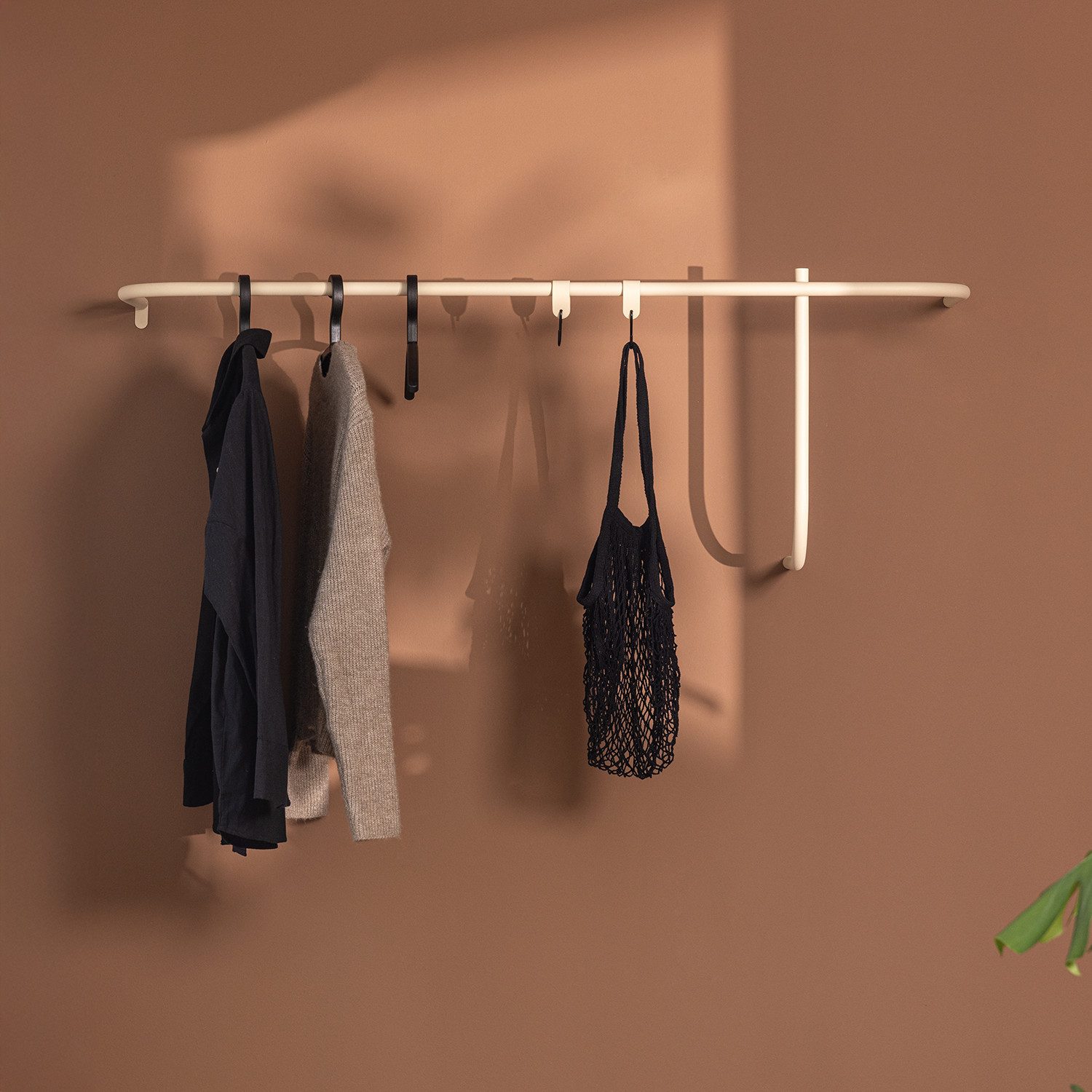 Metallbude Garderobenstange Garderobe TAMINA