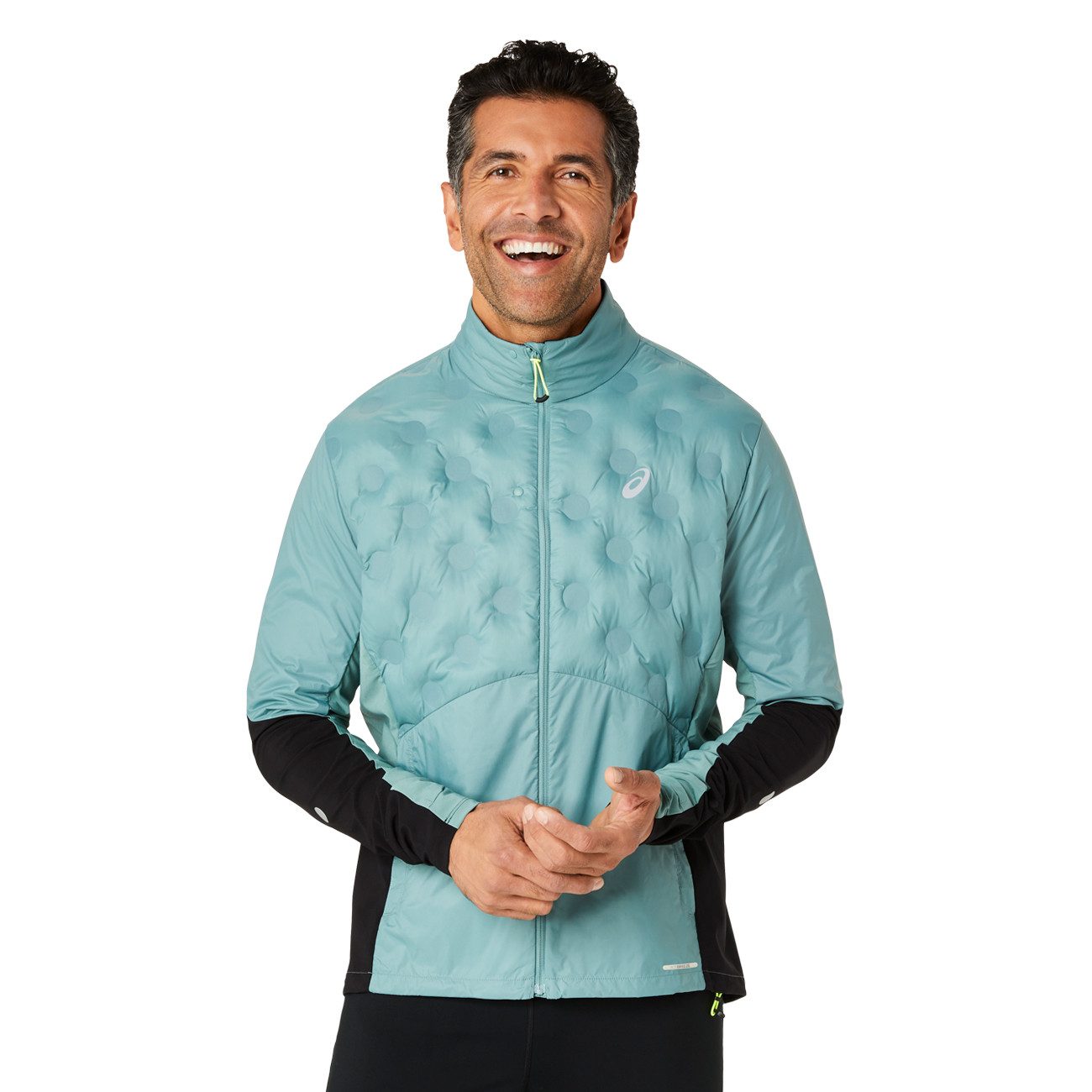 Asics Laufjacke Asics Road Winter Jacket Herren Celadon