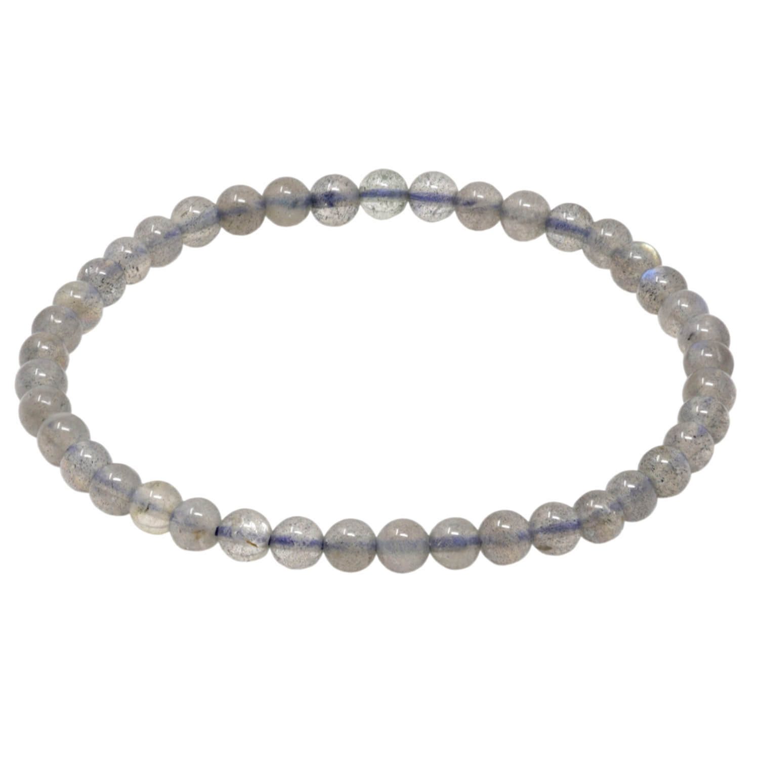 Armband Armband aus Labradorit Ø 4mm endlos dehnbar