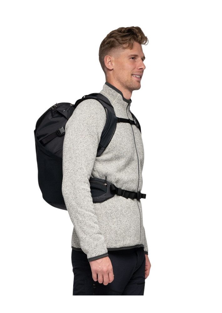 Bergans Wanderrucksack Rabot Daypack 27 M/L (komfortables Tragesystem) schwarz/dunkelgrau