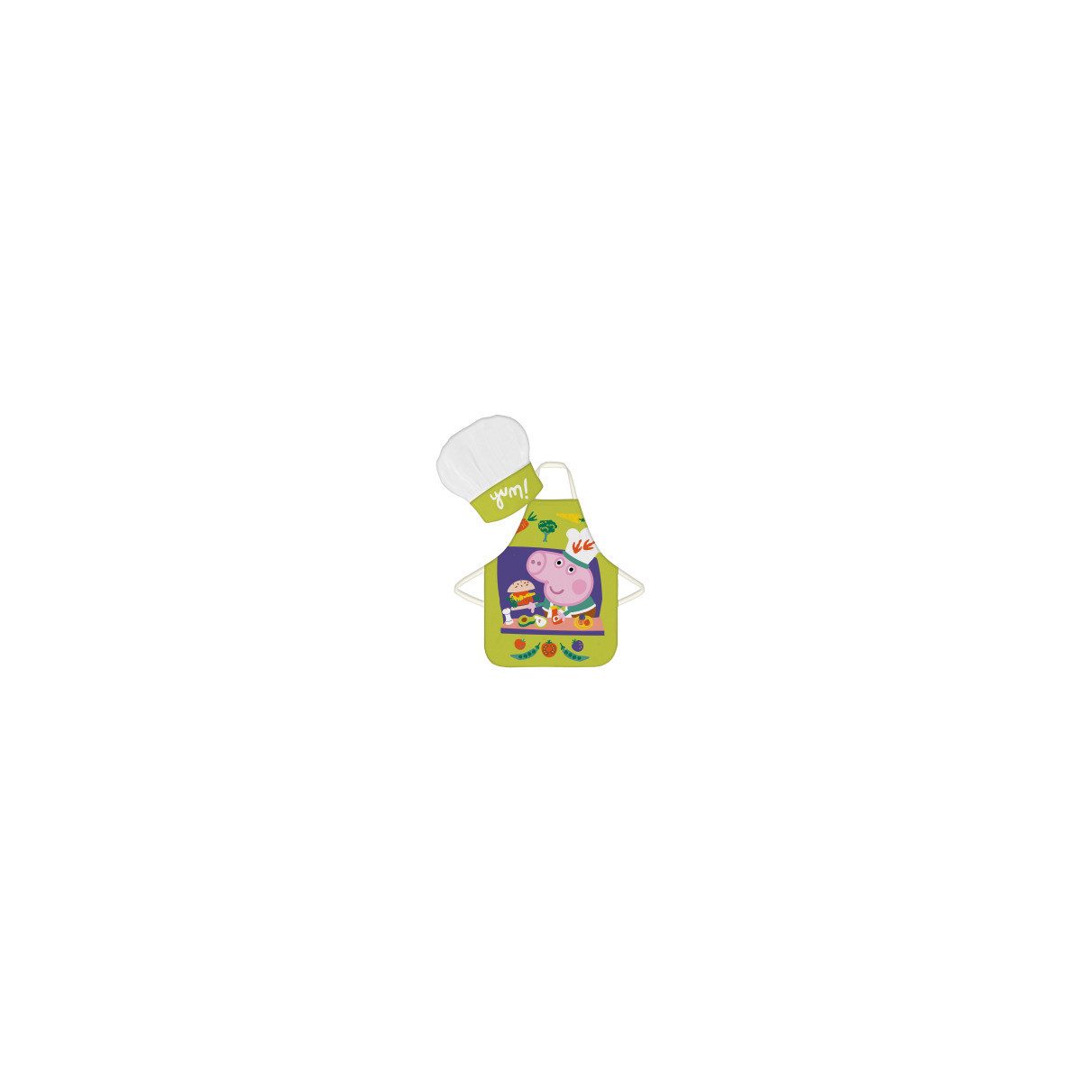 Peppa Pig Kochschürze Kiosk Unisex Kinder, (2-tlg)