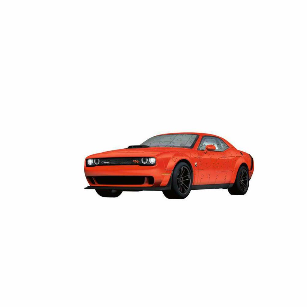 Ravensburger 3D-Puzzle Dodge Challenger R/T Scat Pack Widebody 108 Teile, 108 Puzzleteile