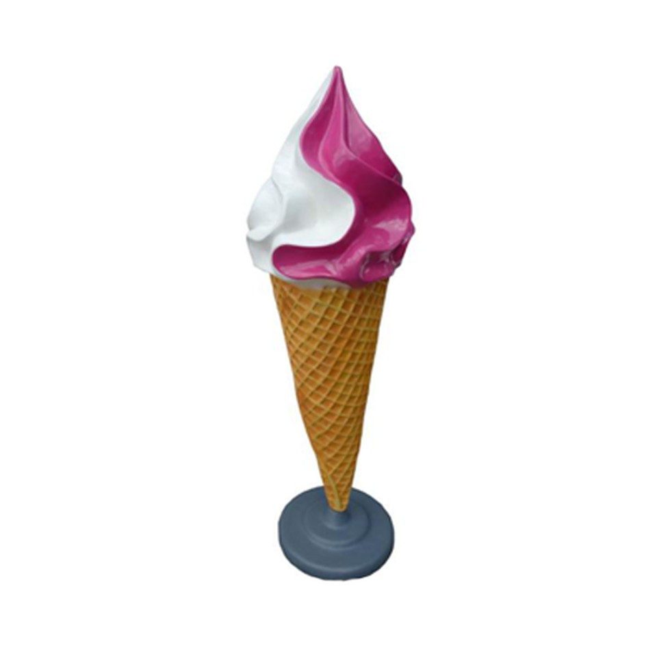 Xlmoebel Dekofigur Ice Cream Figur Eisdiele Statue Aufsteller 195cm Gastronomie, Made in Europa