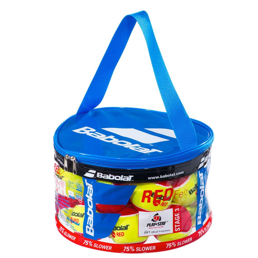 Tennisball Red Felt Im Beutel (Stage 3) - Play And Stay Ball