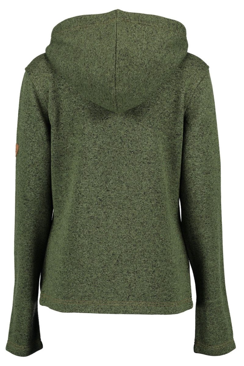 Tom Collins Outdoorjacke Strickfleecejacke Damen - RAMIRA - trachtengrün