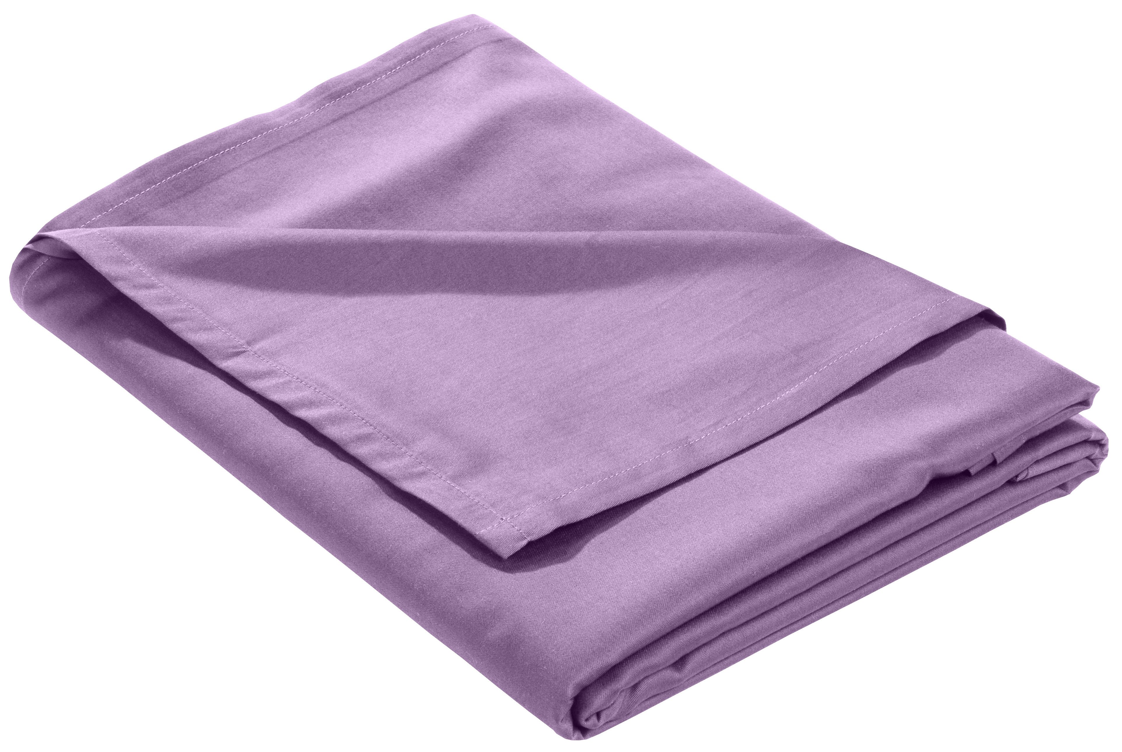 BETTWAESCHE-MIT-STIL Bettlaken Mako Satin Bettlaken uni einfarbig, Mako-Satin