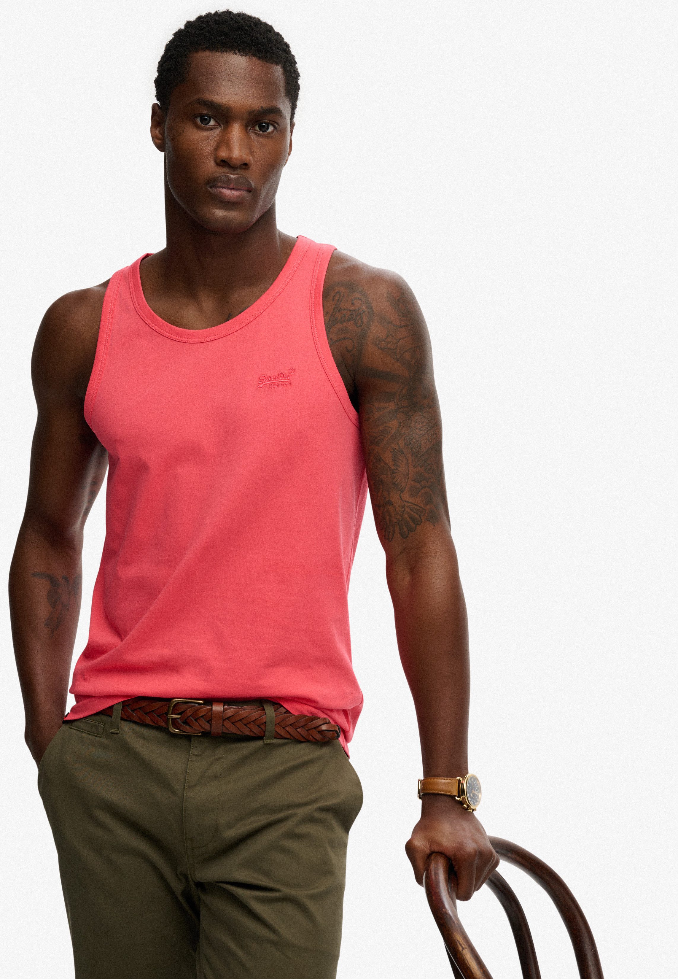 Superdry Tanktop ESSENTIAL LOGO VEST UB günstig online kaufen