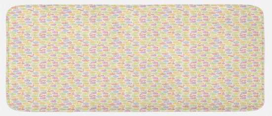 Küchenläufer »Plüsch Dekorative Küchenmatte mit rutschfester Rückseite