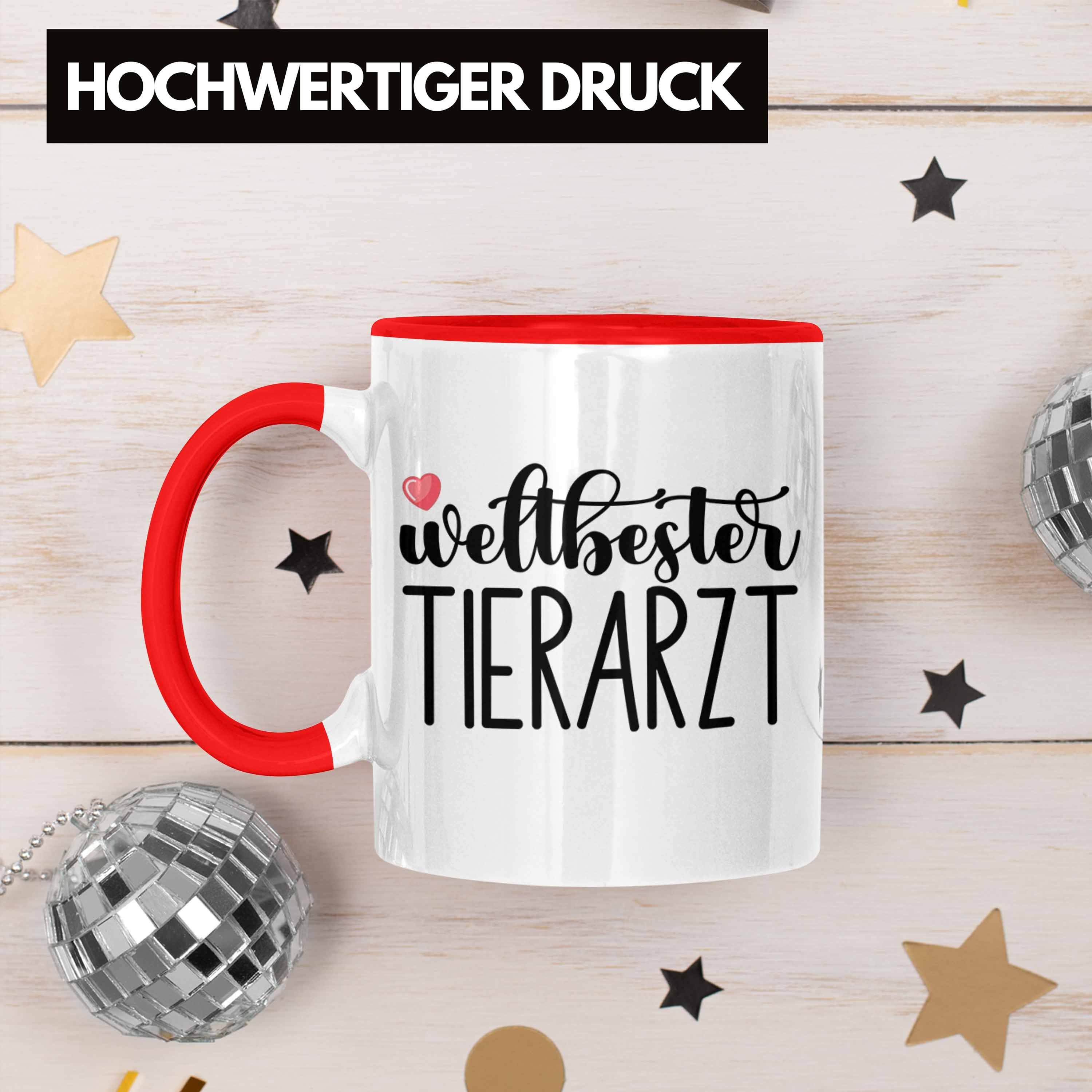 Danke Geschenkideen Tasse Geschenk Bester Trendation Trendation Tasse Tierarzt Veterinär Rot Dankeschön -