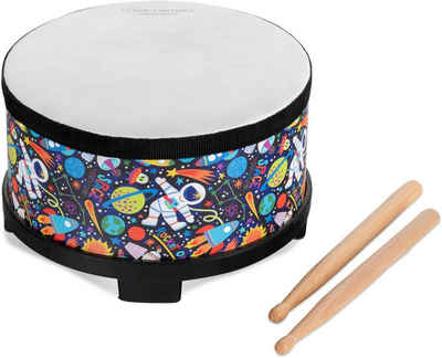 Classic Cantabile Trommel - Kindertrommel - Perfekt für kleine Kinderhände,Inkl. Drumsticks, 3-St., Trommel für Kinder - Trainiert das Rhythmusgefühl