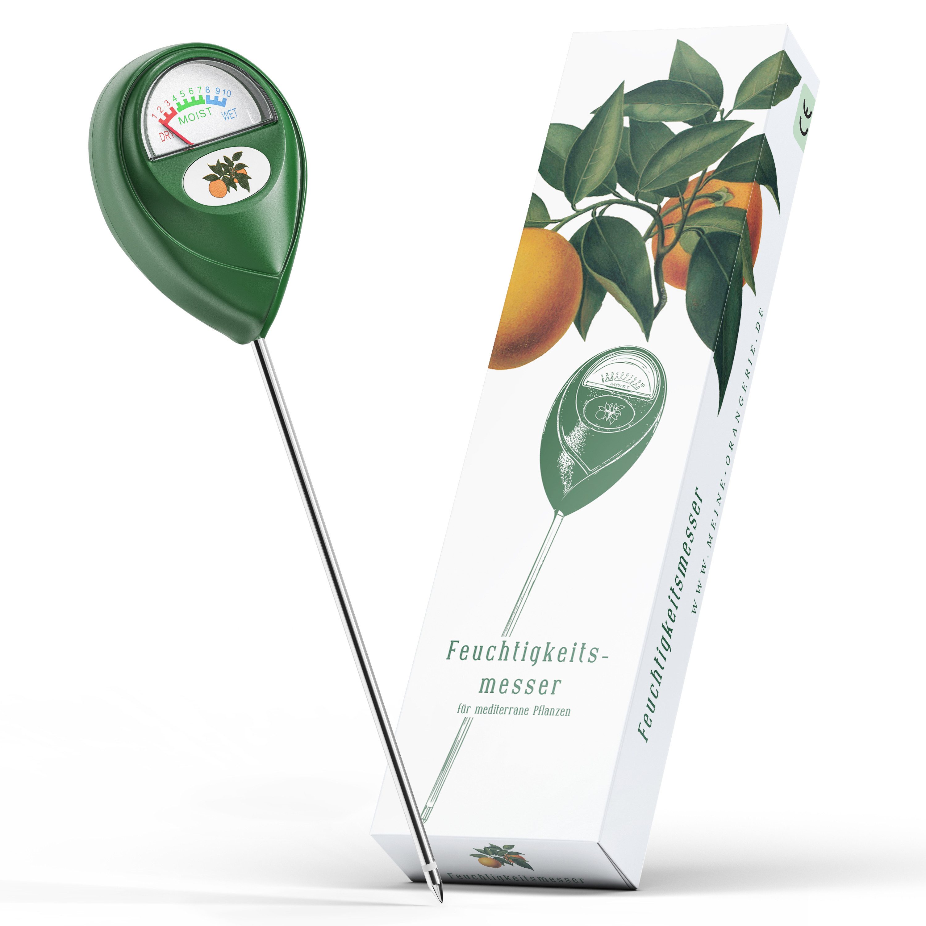 Meine Orangerie Feuchtigkeitsmesser Boden Feuchtigkeitsmessgerät für Pflanzen, (1-St)