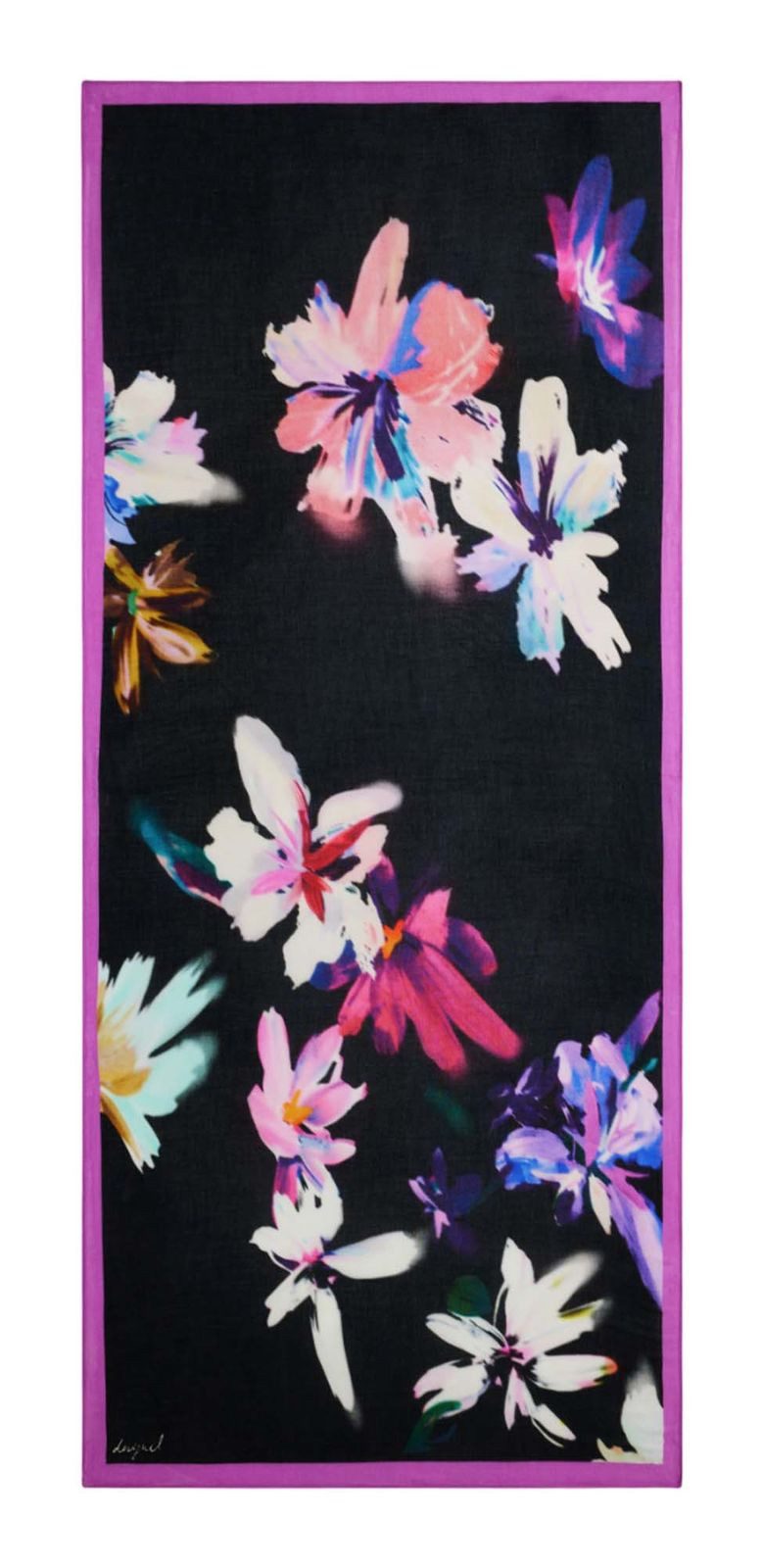 Desigual Modetuch Floral Garden Rectangle Foulard