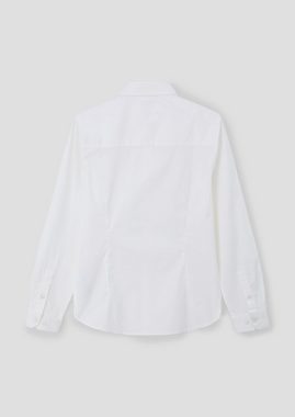 s.Oliver Langarmhemd Popeline-Hemd aus Baumwollstretch