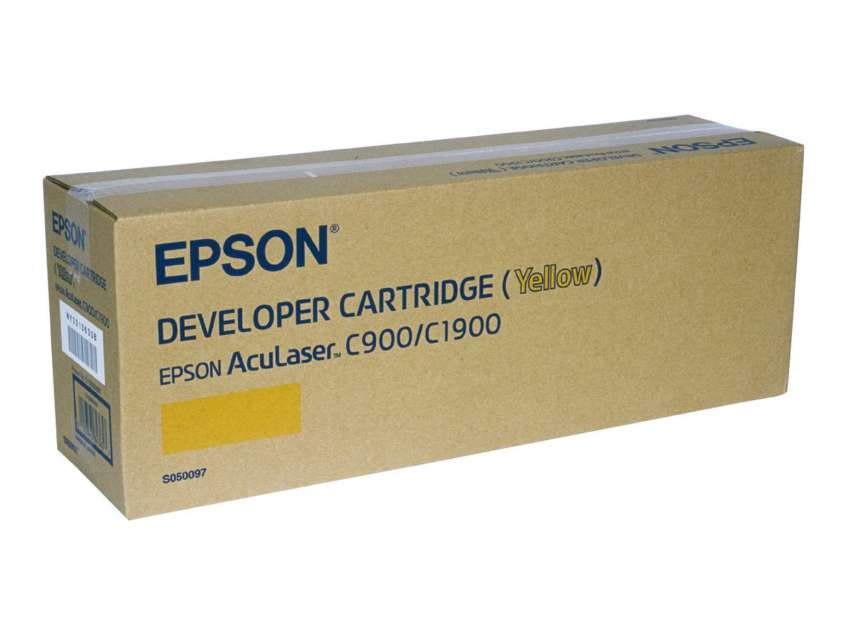 Epson Tonerpatrone EPSON S050097 Gelb Entwickler Patrone