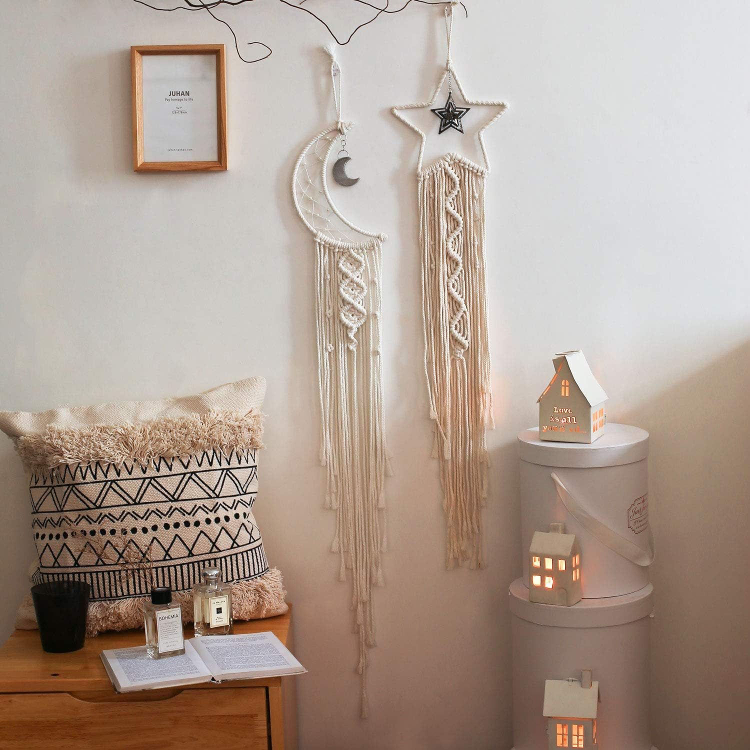 Coonoor Wanddekoobjekt Wandbehang Boho Deko, Woven günstig online kaufen