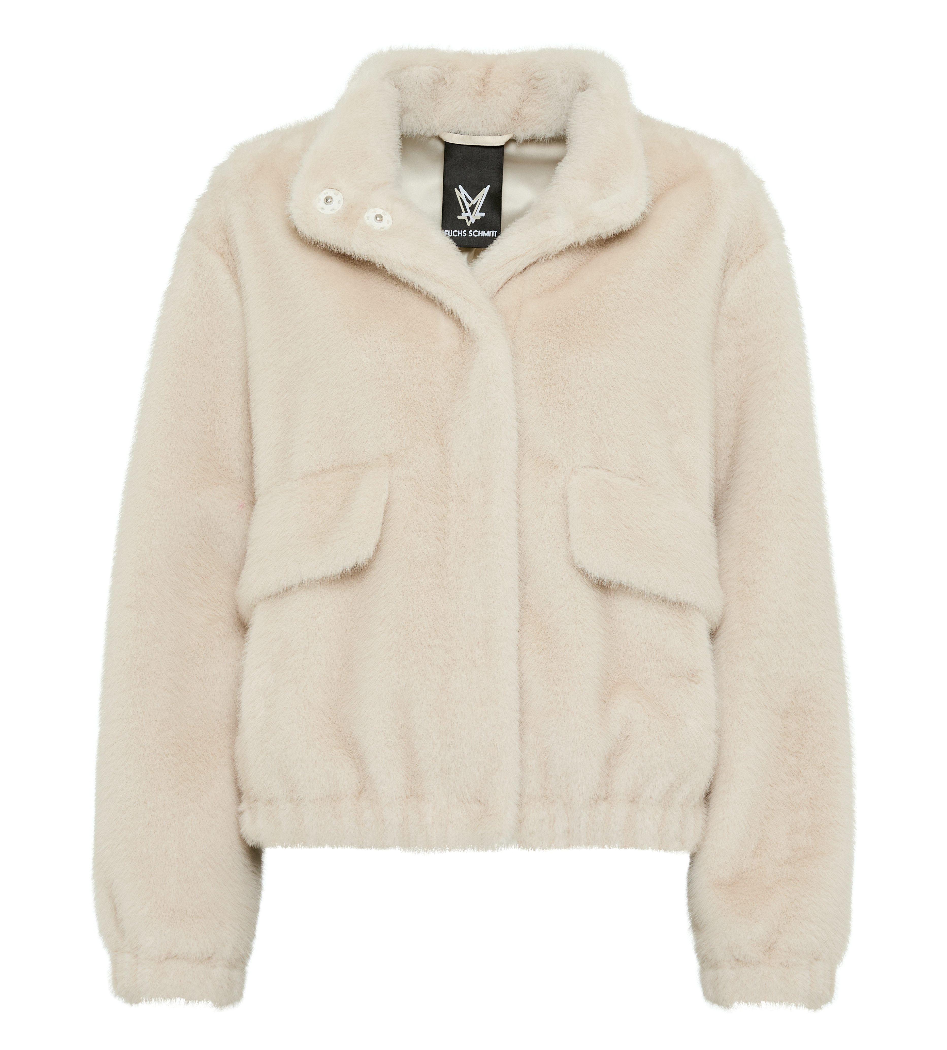 Fuchs Schmitt Plüschjacke Fuchs Schmitt Kunstfell-Jacke günstig online kaufen