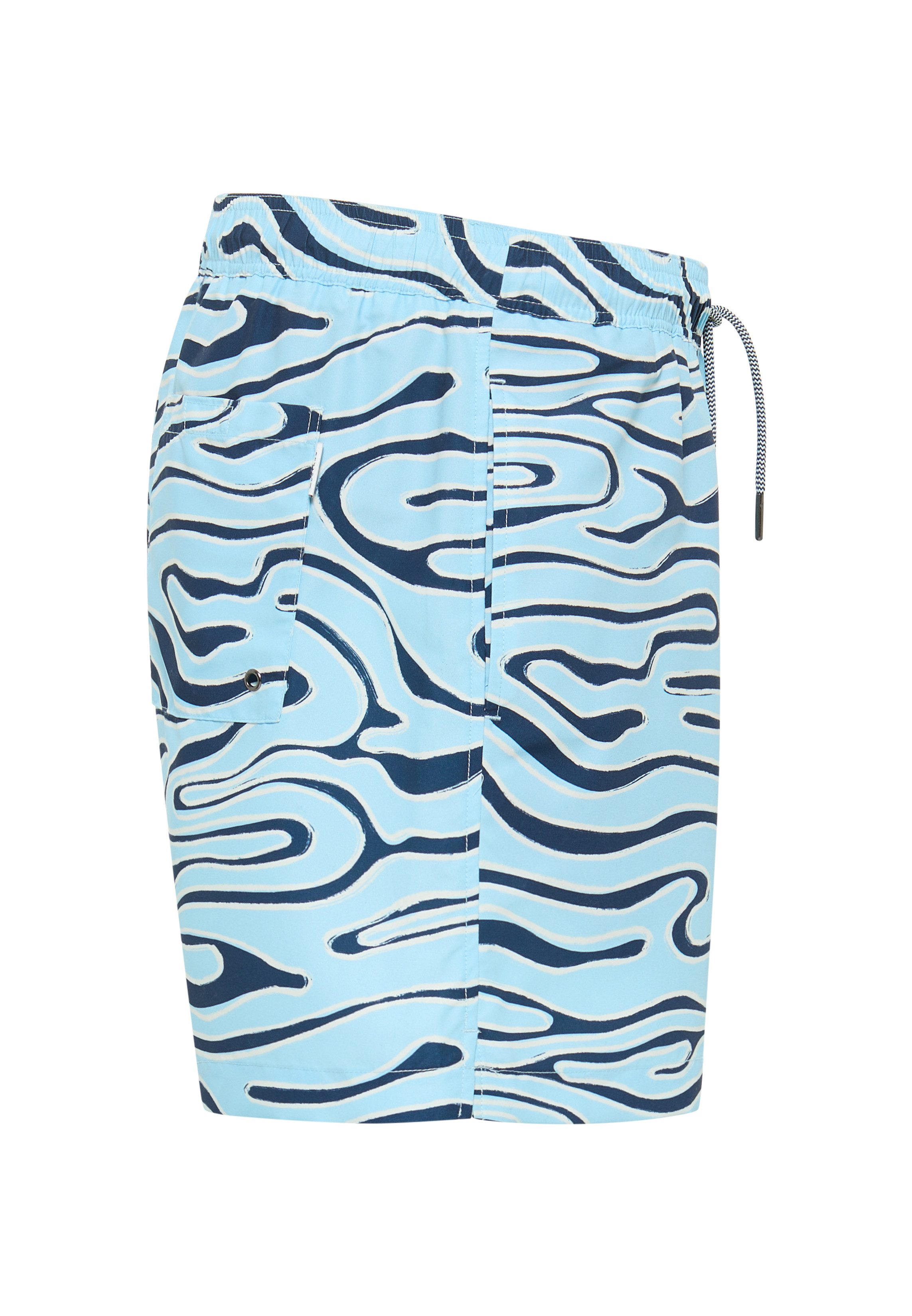 MUSTANG Shorts Style Oceanside bedruckt mit günstig online kaufen