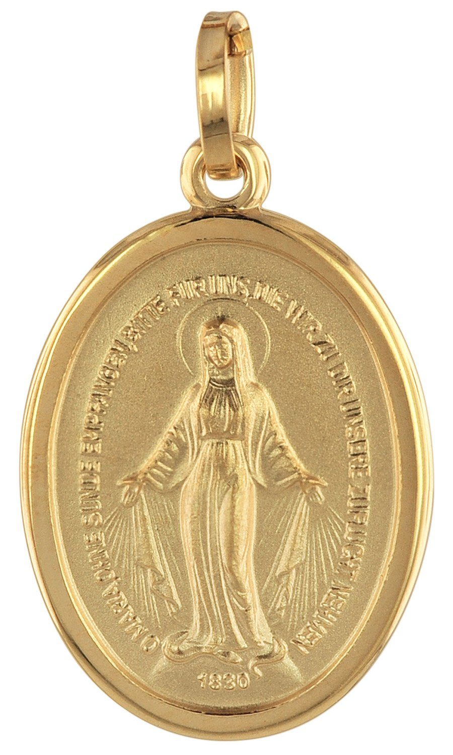trendor Runder Anhänger Milagrosa Gold 750 günstig online kaufen