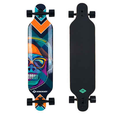 Schildkröt Skateboard Longboard 41 CoolChimp, Skateboard gemäß EN 13613:2009, Klasse A