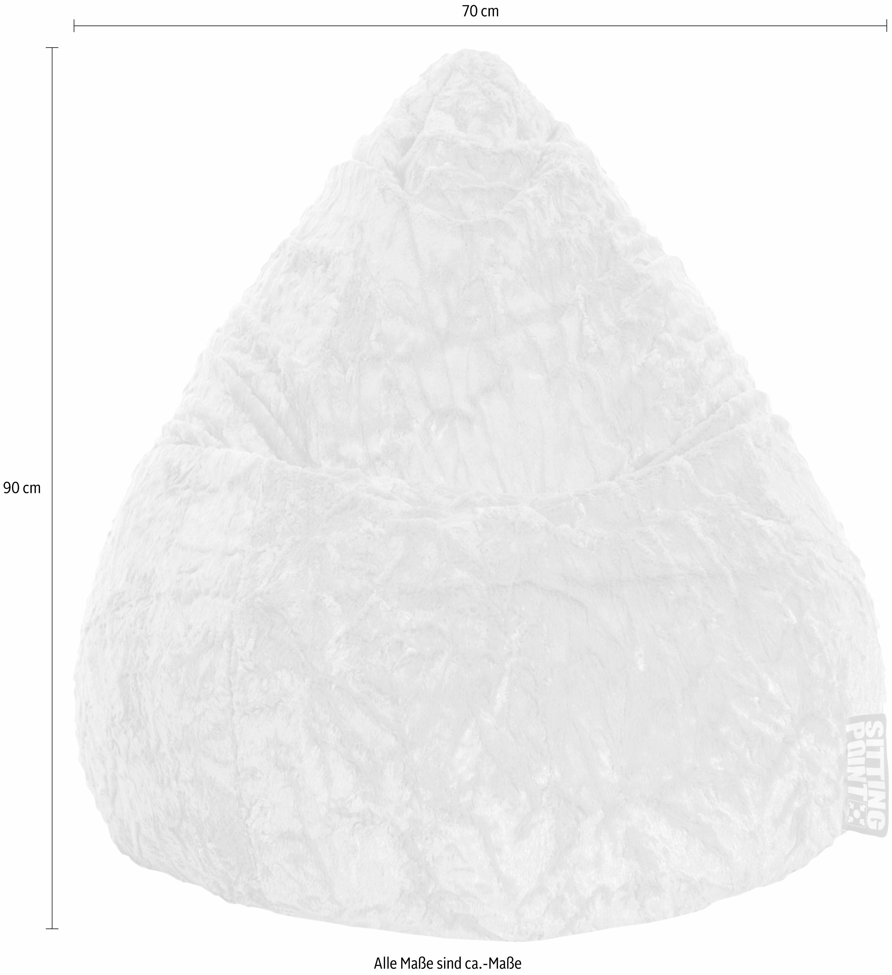 Sitting Point Sitzsack Fluffy L
