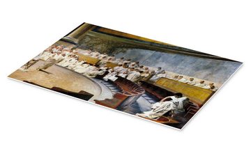 Posterlounge Forex-Bild Cesare Maccari, Cicero klagt Catilina an, Malerei