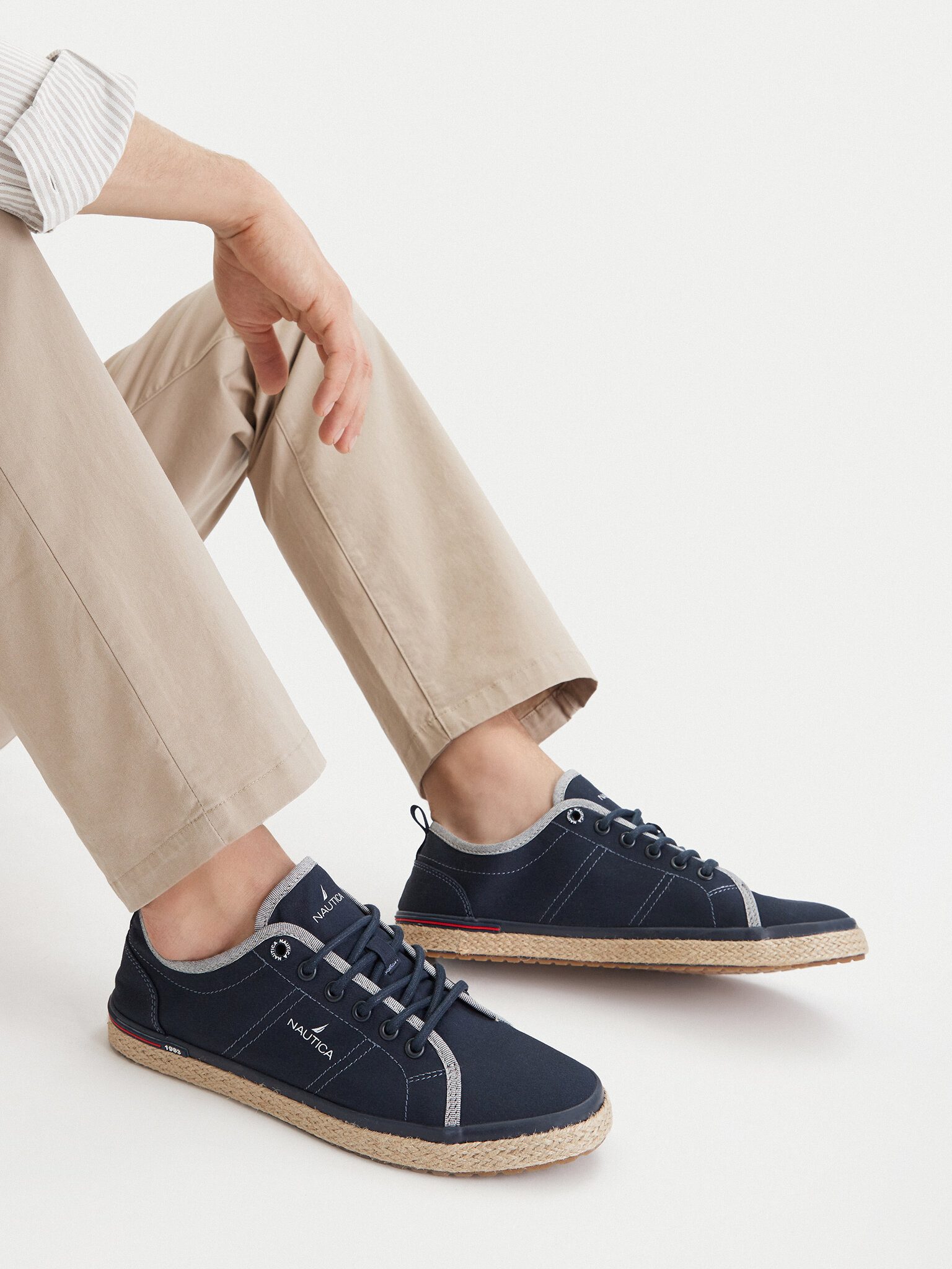 NAUTICA Nautica Damen-Espadrilles Marineblau NAUTICA-CEO-LEADSMAN-01 Marinebla Espadrille