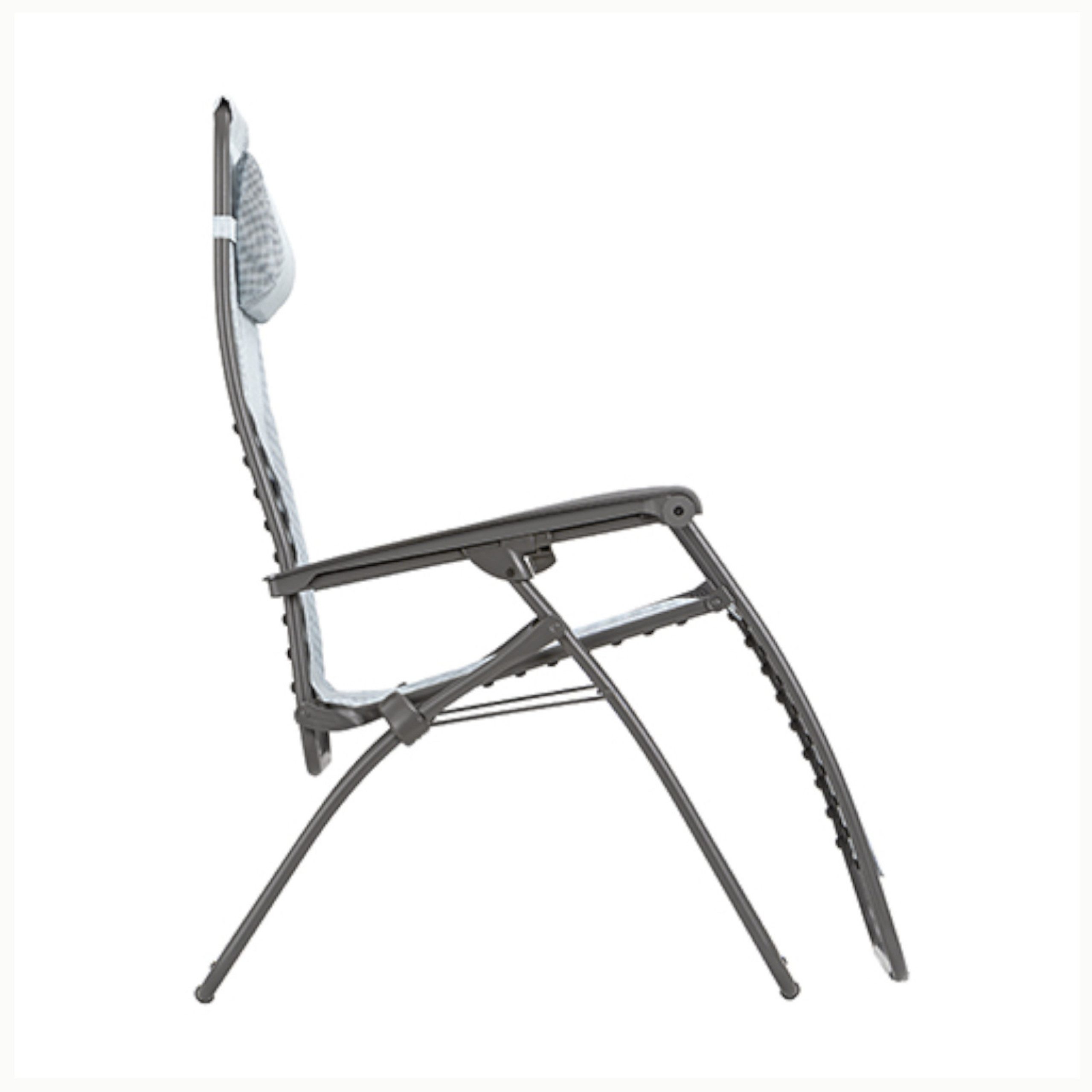 Lafuma Gartenlounge-Sessel Lafuma RSXA Clip Ciel Titane Relaxliege Batyline® Iso Sonnenliege