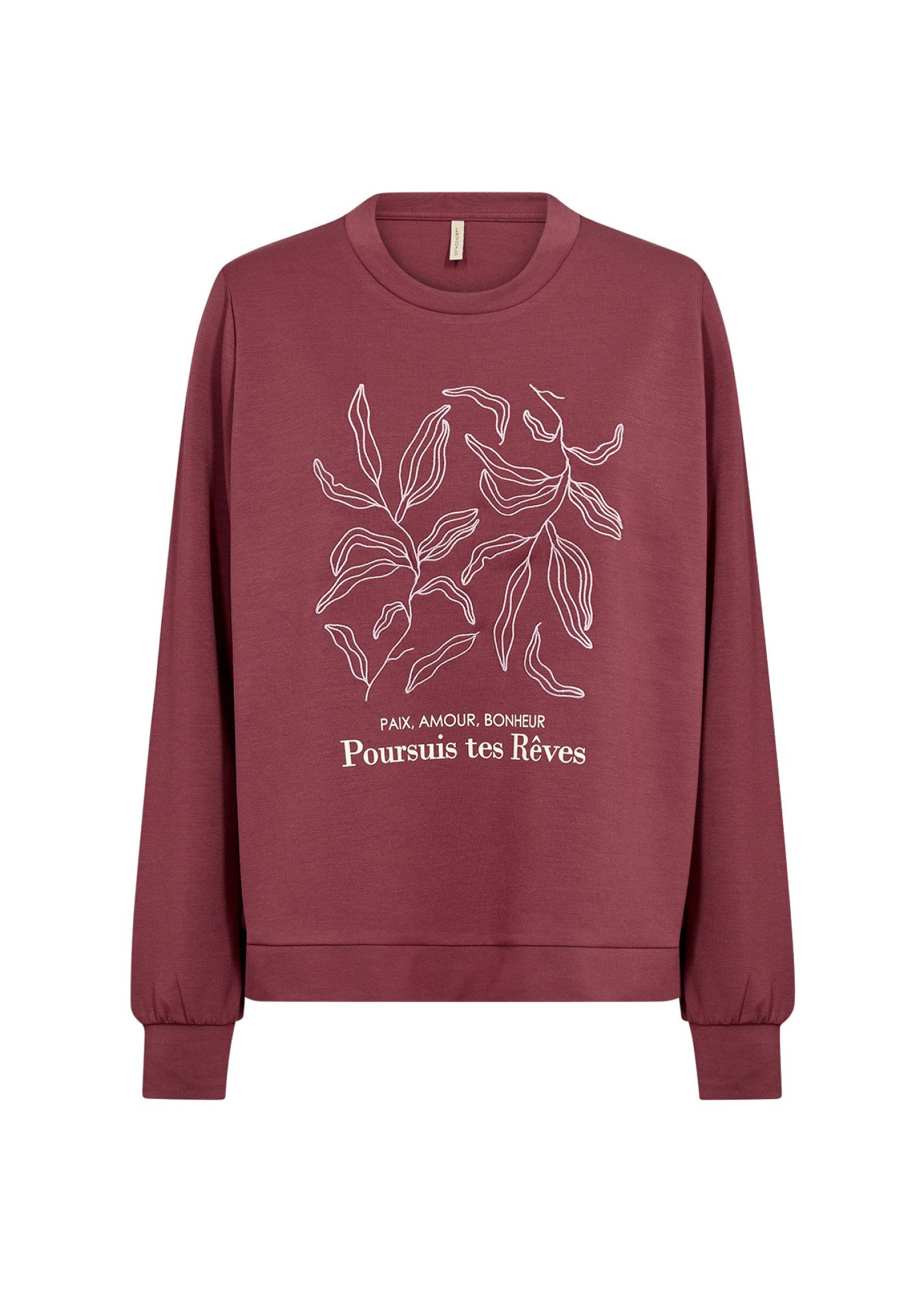 soyaconcept Blusenshirt SC-BANU 317 4985 4985 OXBLOOD RE