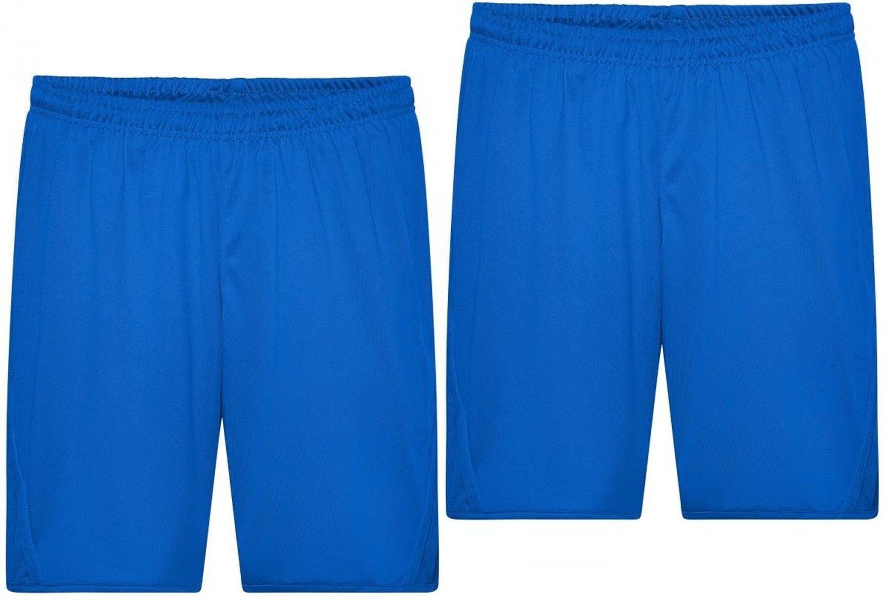 James & Nicholson Funktionsshorts Doppelpack Funktionelle Herren Teamshorts mit Innenslip JN381 (Doppelpack, 2er-Pack) Atmungsaktiv, feuchtigkeitsregulierend und schnell trocknend