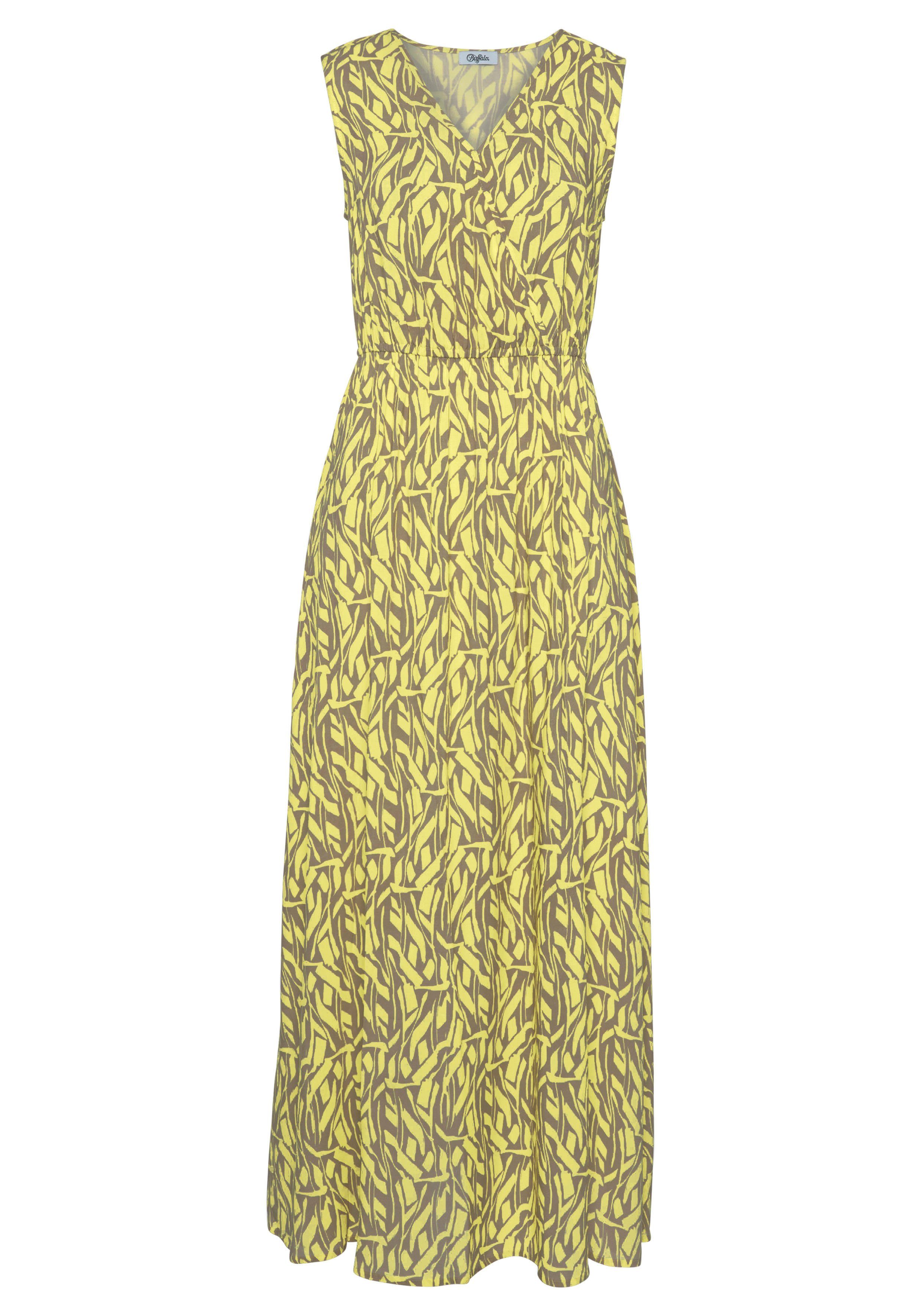 Buffalo limone-sand Maxikleid