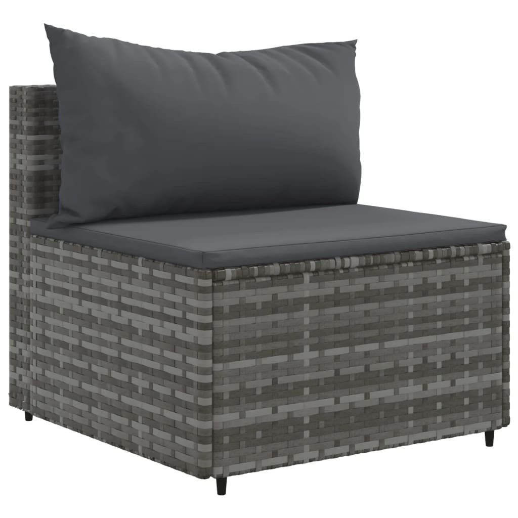 vidaXL Gartenlounge-Set 4-tlg. Garten-Lounge-Set mit Kissen günstig online kaufen