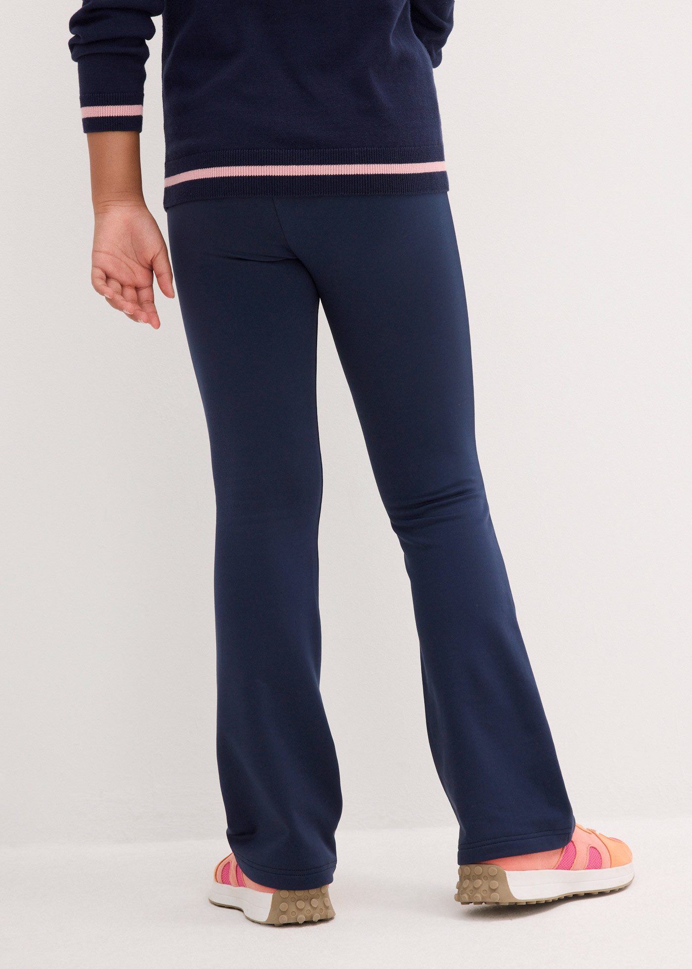 bonprix Jerseyhose mit angerauter Innenseite, mit Gummizug, ausgestellte Passform