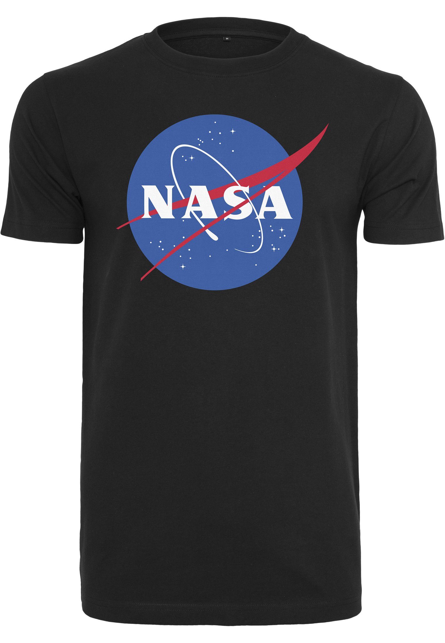 Tee T-Shirt Tee (1-tlg) Herren MisterTee NASA Mister black
